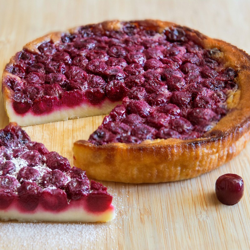 Cherry clafoutis