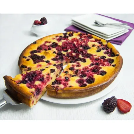 Red fruits clafoutis