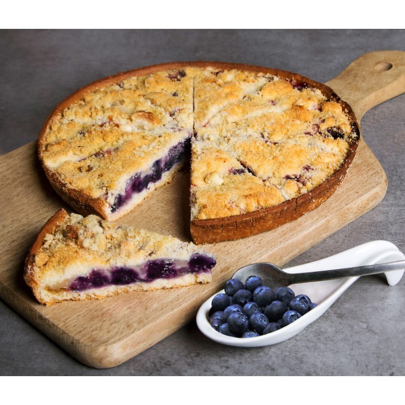 Blueberry crumble