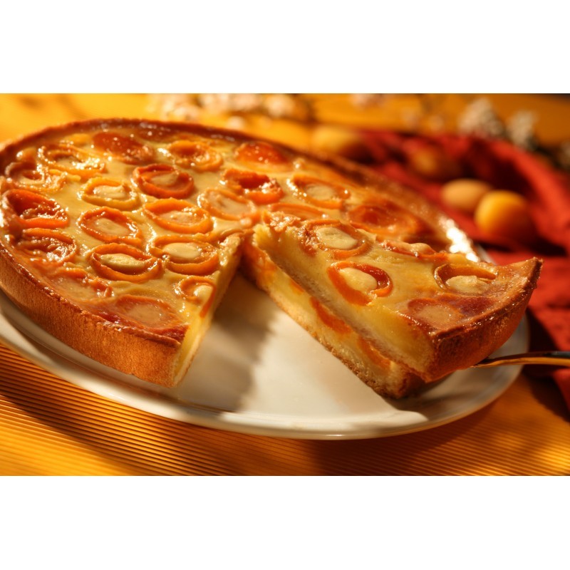 TARTE NORMANDE AUX ABRICOTS
