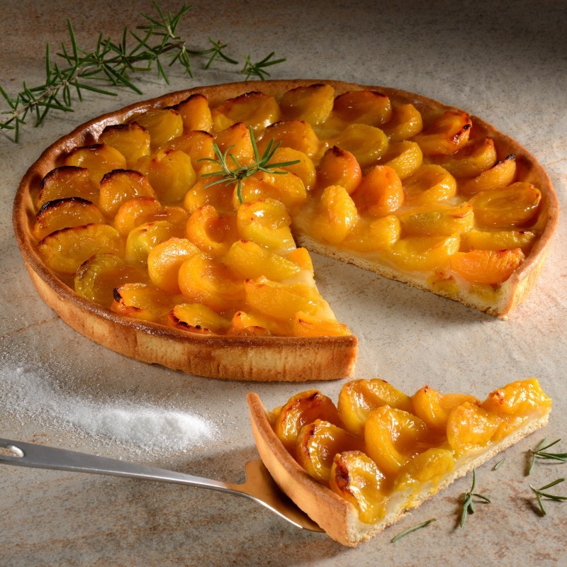 Only apricots tart