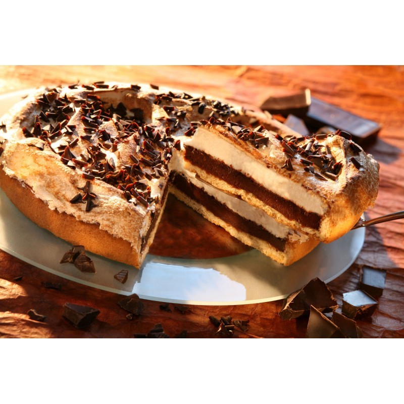 TARTE AU CHOCOLAT MERINGUEE