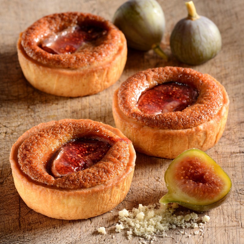 Fig almond tartlet