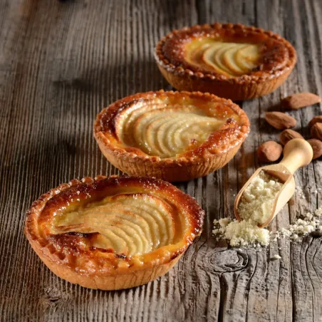 TARTELETTE AUX POMME A LA CREME D'AMANDE