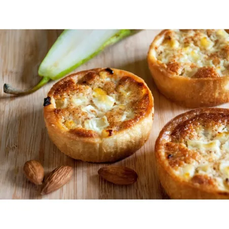 pear almnond tartlet