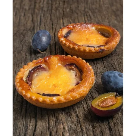 TARTELETTE AUX QUETSCHES A LA CREME D'AMANDE