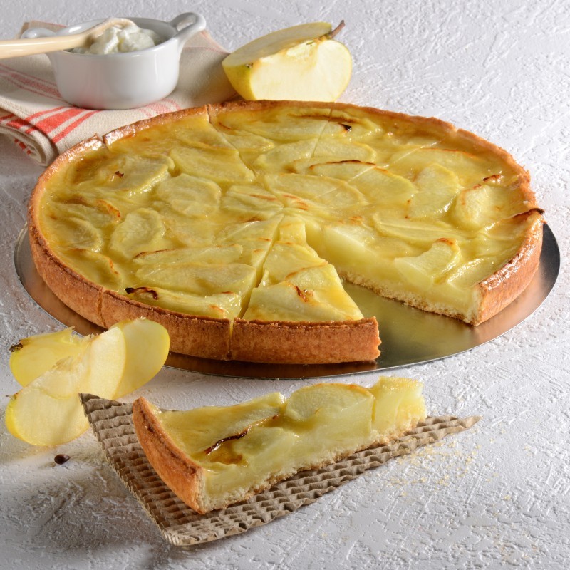 TARTE NORMANDE AUX POMMES