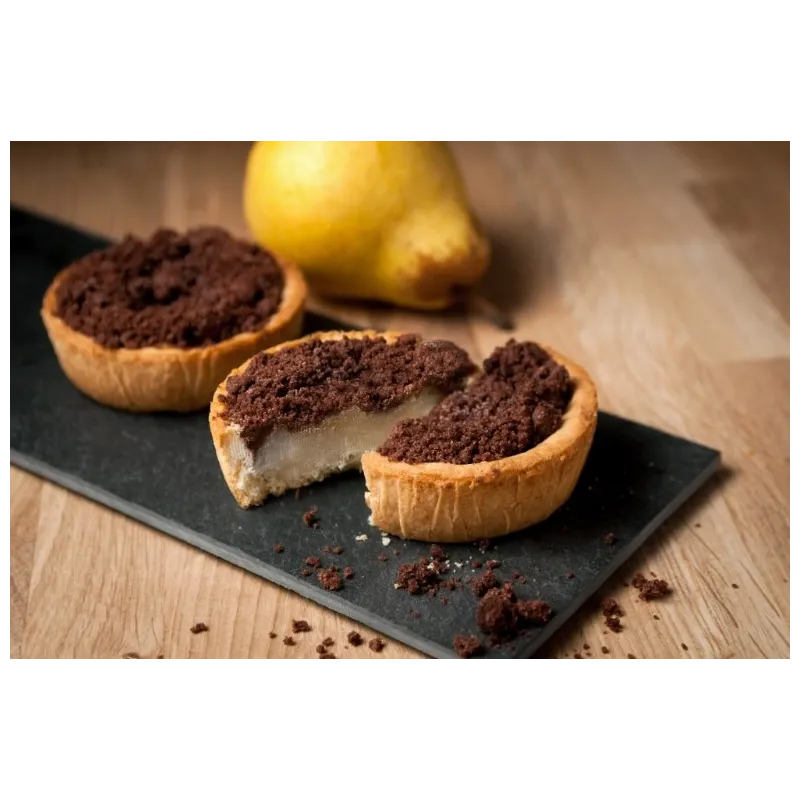 MINI CRUMBLE POIRE CHOCOLAT