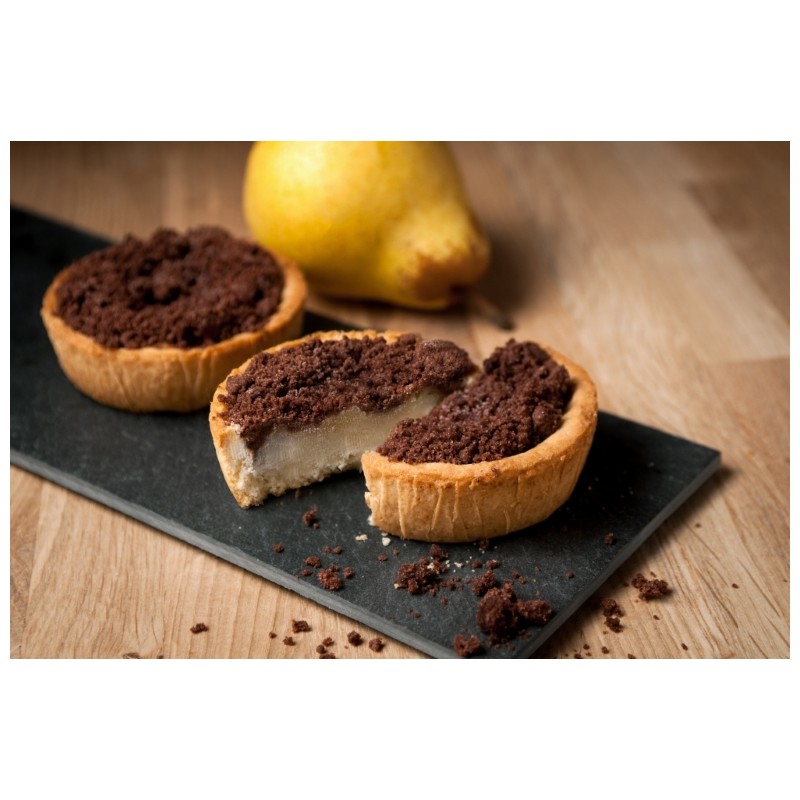 MINI PEAR AND CHOCOLATE CRUMBLE