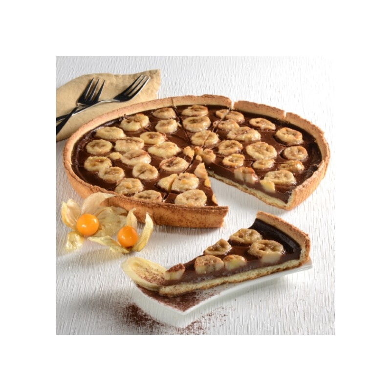 TARTE CHOCOLAT BANANE