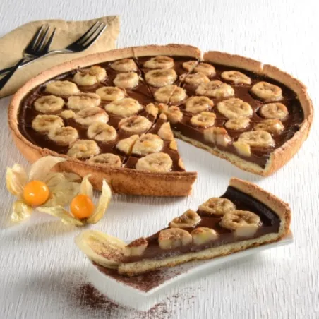 TARTE CHOCOLAT BANANE