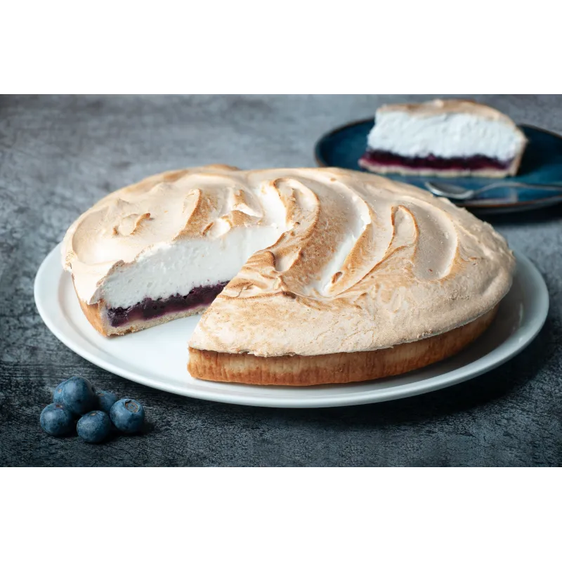 TARTE AUX MYRTILLES MERINGUEE