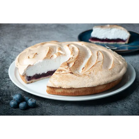 BLUEBERRY MERINGUE TART