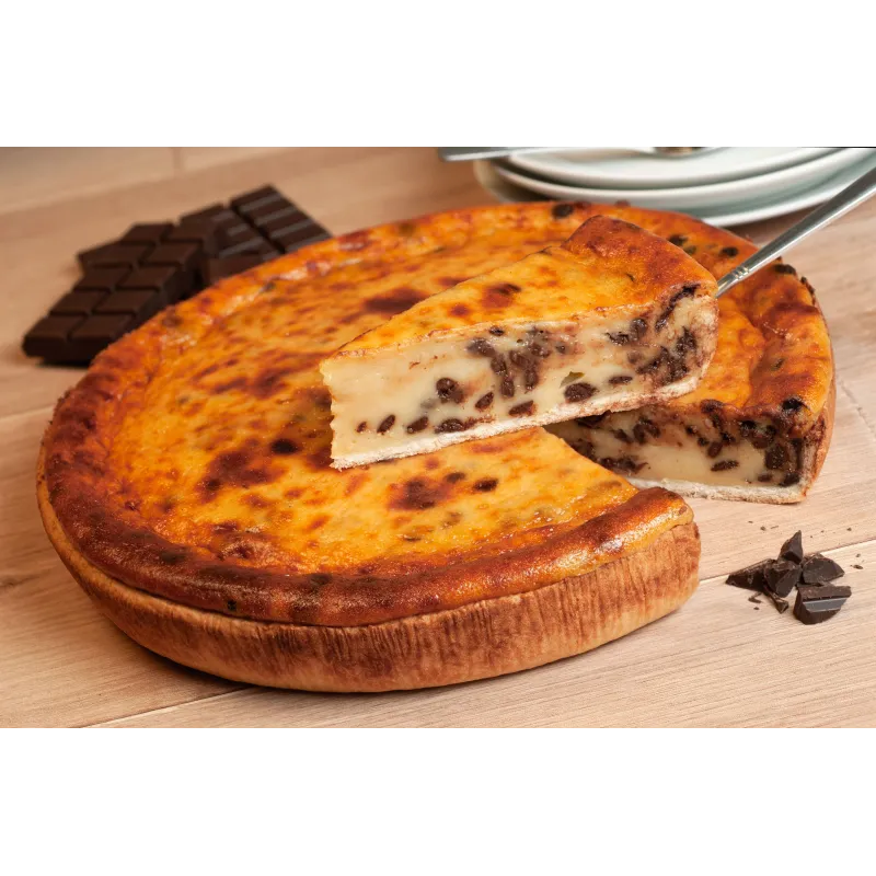 MAXI FLAN AUX PEPITES DE CHOCOLATS