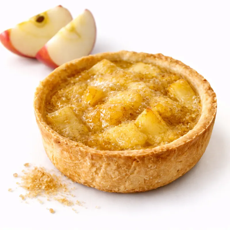TARTELETTE NORMANDE AUX POMMES