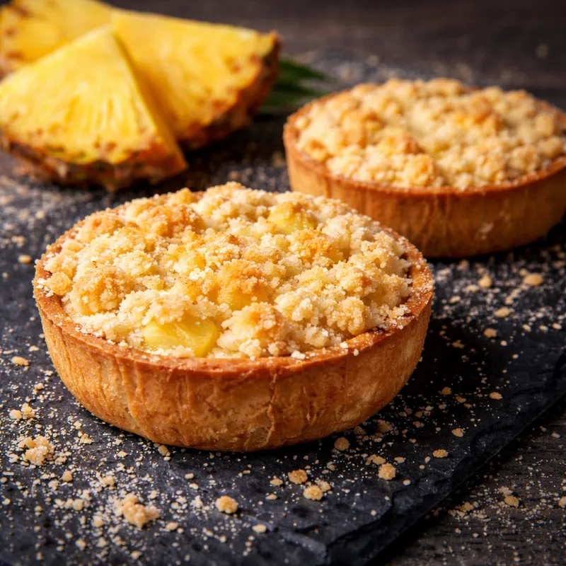 Pineapple crumble