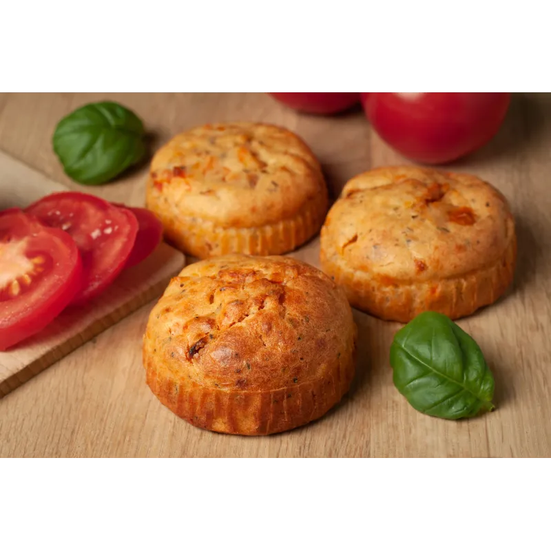 TOMATO AND BASIL CAKE