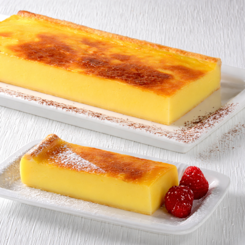 Custard flan